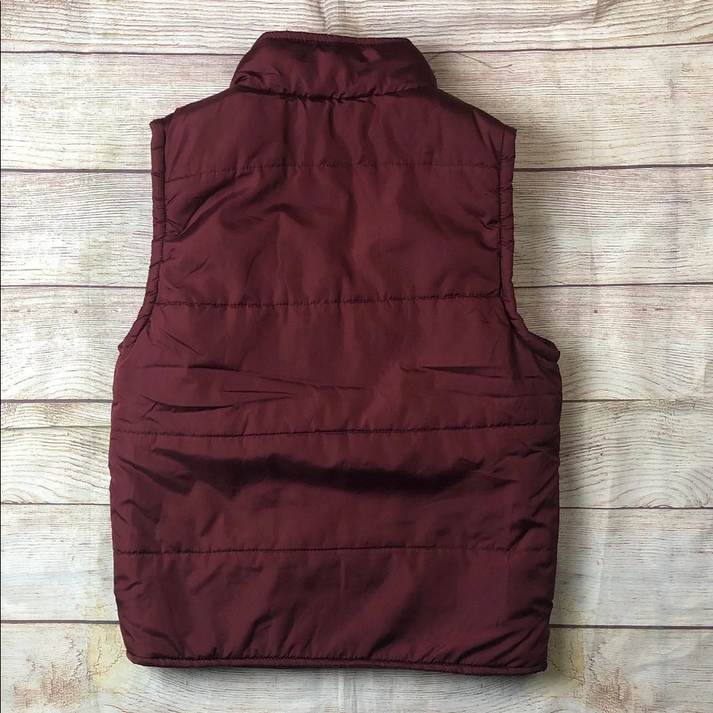 Aeropostale Maroon‎ Puffer Vest 🧡